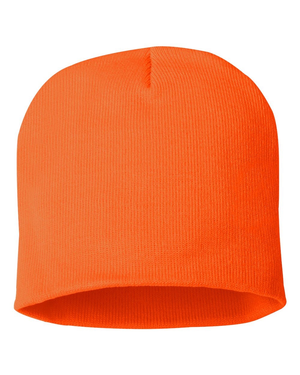 Beanie Printed - Pale Orange (Designer Mask Included)