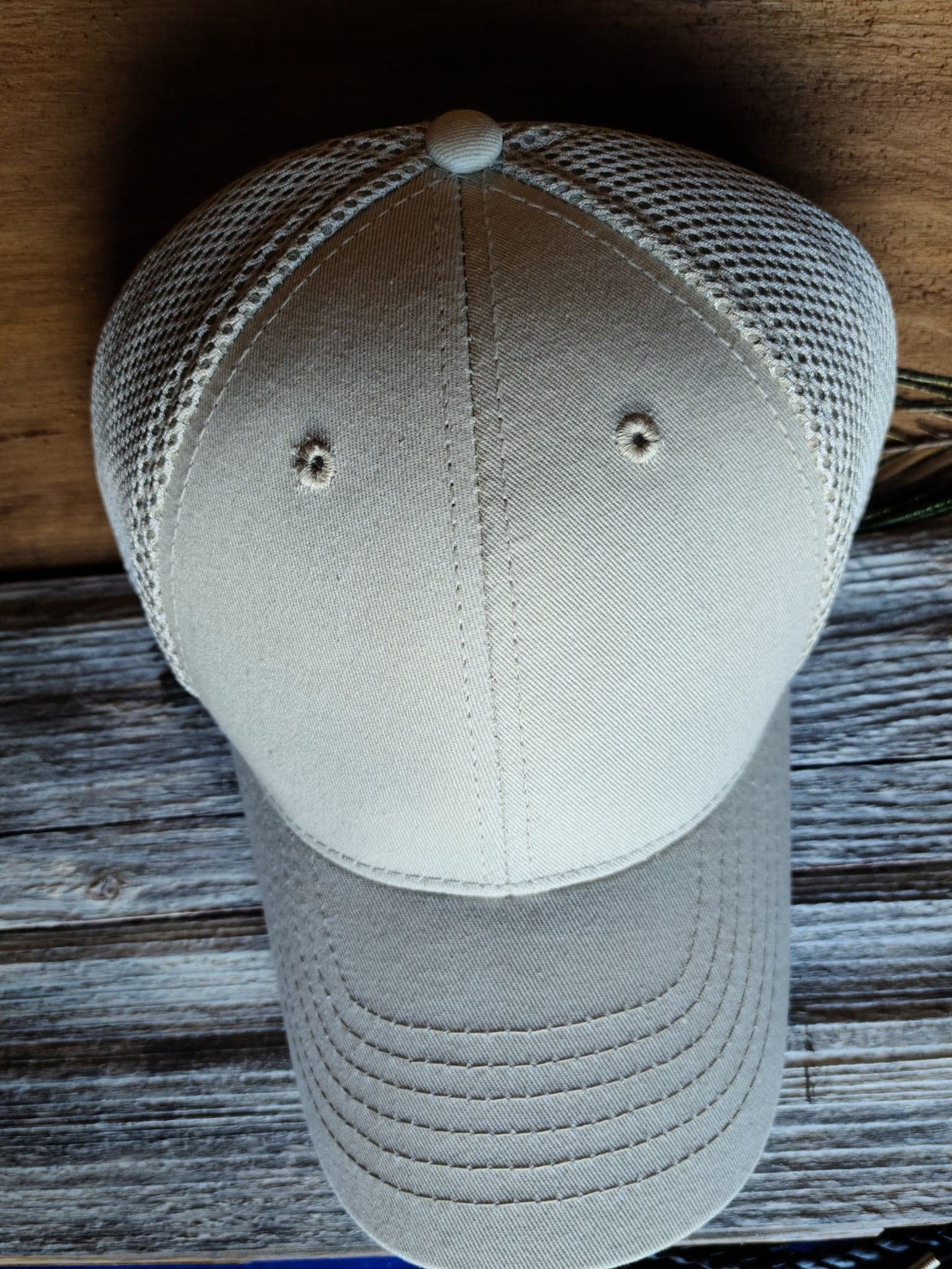 NEW Mesh Back Hat Cap KHAKI Blank Otto Cap Etsy