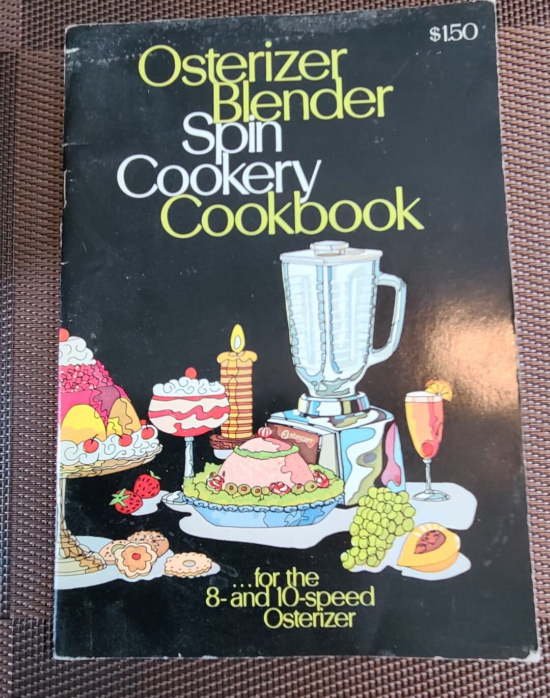 1972 Vintage Osterizer Blender Spin Cookery Cookbook Etsy