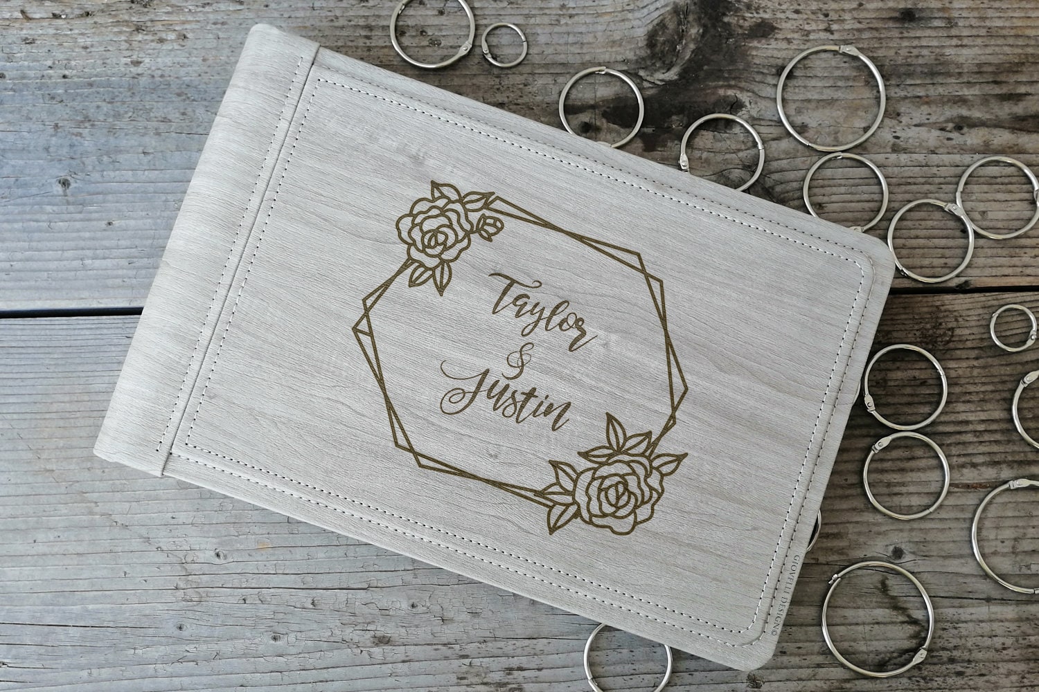 Personalized Landscape Scrapbook Album with a Beautiful Etsy