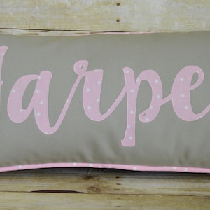 Personalized Name Pillow, Baby Name Pillow,Girl&#39;s Room Pillow, Baby Gift