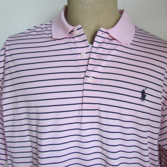 ralph lauren shirt pink striped