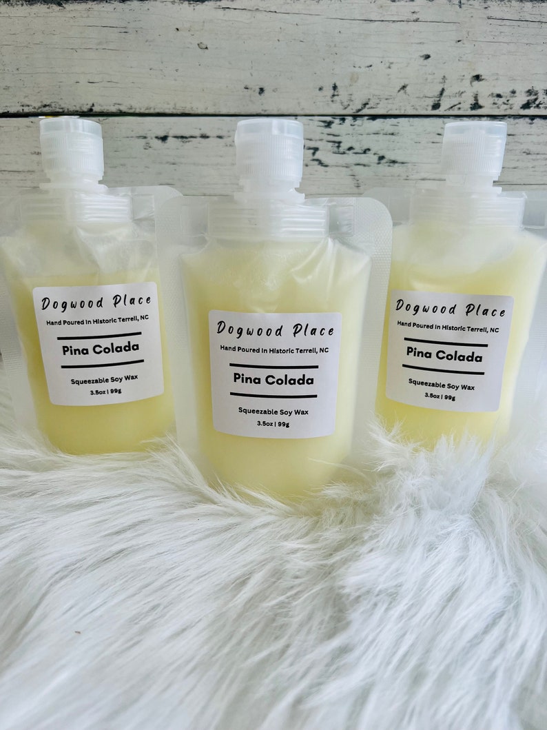 Squeeze Wax Melts Squeezable Wax Soy Wax Melts House Warming Etsy