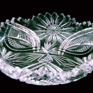 American Cut Glass 05 Shallow Dish Hi-Res Digital File