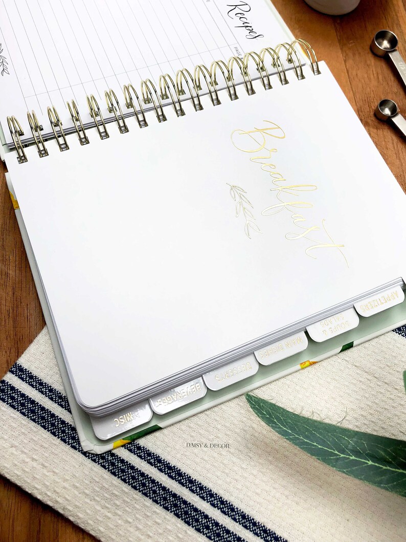 IMPERFECT seconds Sale Lemons Keepsake Large Recipe Journal Etsy