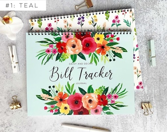 Bill Tracker Journal Pay bills on time Bill Tracker™ Journal Budget book Payments Calendar bill organizer notebook bill book, 2026 Gift
