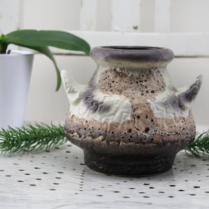 Dümler and Breiden Vintage West German Ceramic Fat Lava Vase