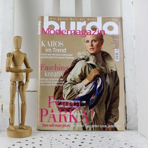 Burda Special Fashion Magazine 01/2009 complete with supplement and pattern magazine newspaper for sewing in German