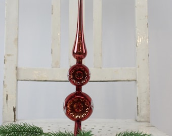 ソビエトの新年のおもちゃ クリスマスツリー トップハット 赤い星の