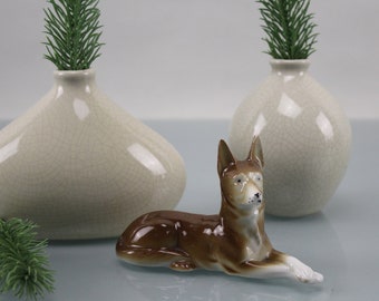 希少 GOEBEL ゲーベル ドイツ製 ジャーマンシェパード 大型犬 置物