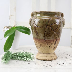 Vintage Mid Century Stein Keramik Vase Mid Century Dekoration Pop Art Decor