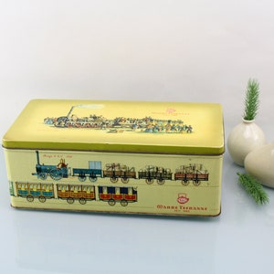 Tin Can Tin Can Metal Box Brand Teapot Railway The Eagle 1835 Railways Pictures 1830 to 1882