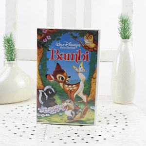 Walt Disney BAMBI Masterpiece Video Cassette for Video Recorder Language: German