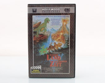 Vintage . Hollywood Collection In the Land Before Time Video Cassette for Video Recorder Language: German