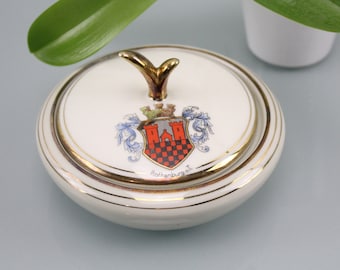 Rothenburg porcelain box porcelain Hummendorf jewelry box jewelry box lidded box