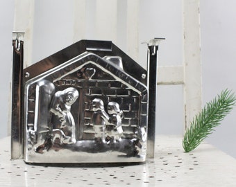 Vintage . Gefu baking mold cake metal chocolate mold vintage kitchen Kaiser Made in West Germany