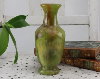 Vase Mid Century Flower Vase Artificial Stone Vase