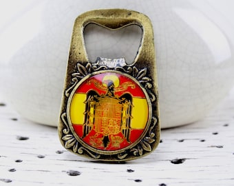 Bottle opener Mid Century 60s Spain flag