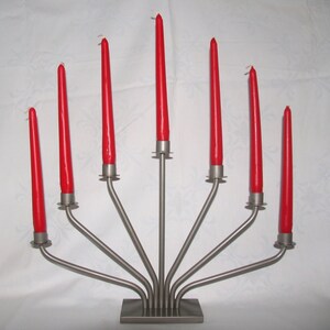 Candle holder made of stainless steel Material High quality Handmade image 2
