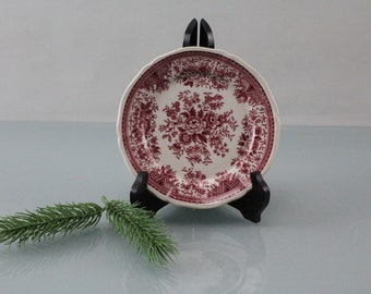 Villeroy & Boch FASAN plate breakfast plate Vitro porcelain red porcelain 15 cm