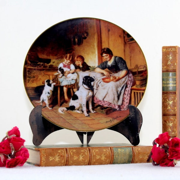 Exclusive collection plate Adolf Eberle Wandteller porcelain Handpainted Made in Germany Number: 1625A Bradex