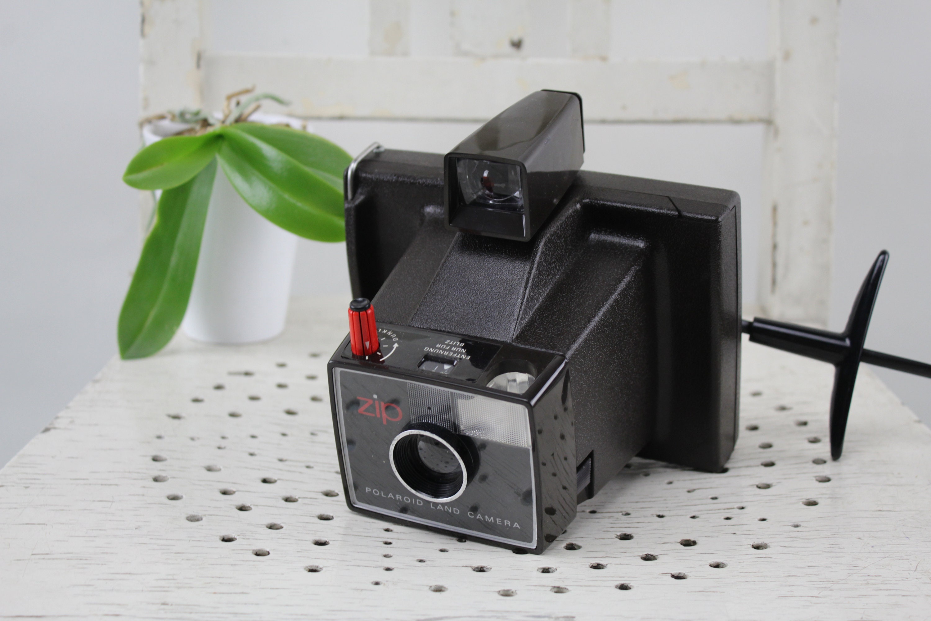 Vintage Polaroid ZIP Land Camera Instant Photo Camera Vintage Etsy