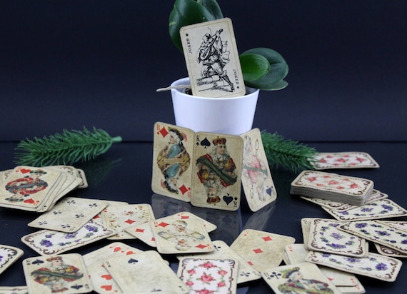 3er Set Mini-Spielkarten – Je 54 Karten, Kompakt Für Unterwegs & Reisen
