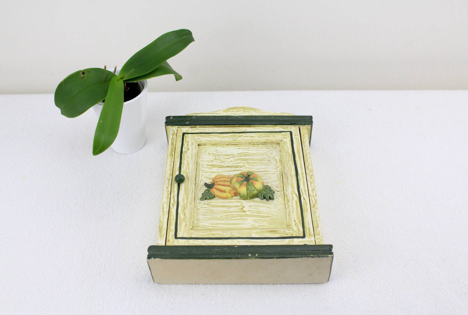 Vintage. Key Box Box for Six Keys With Closed Door Rustic Etsy