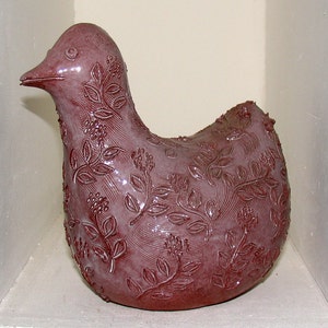 Cute ceramic chicken very nice decorative piece