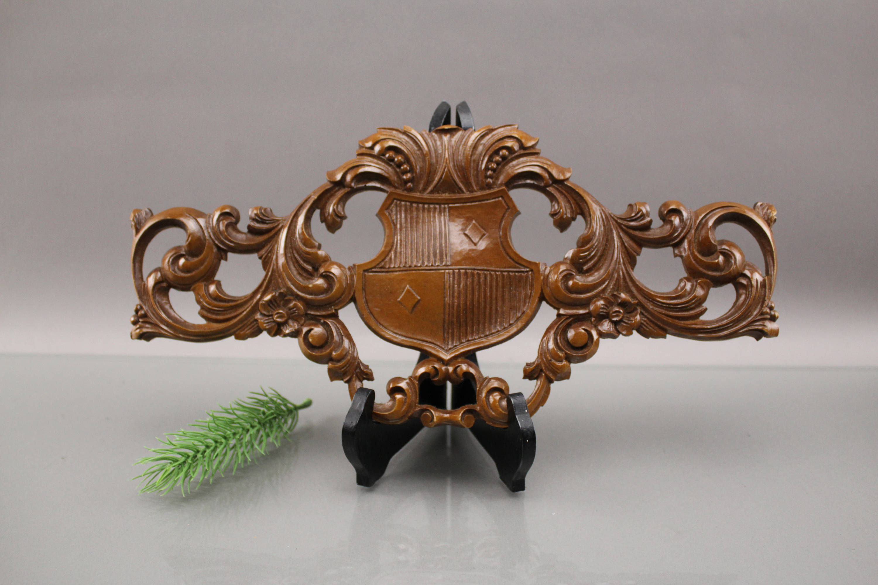 Vintage. Antiquität Holz Zierleiste für Möbel und Wand | Etsy