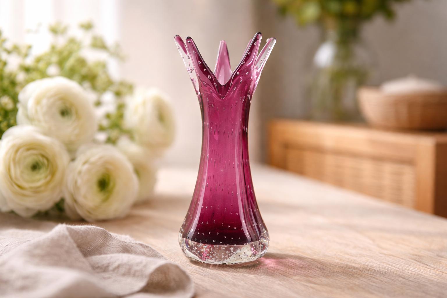 1970s murano vase - Etsy 日本