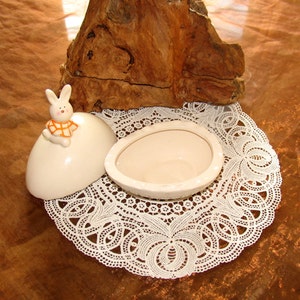 Vintage. Sugar bowl eggshell porcelain bowl 1950 chocolates bowl candy image 2