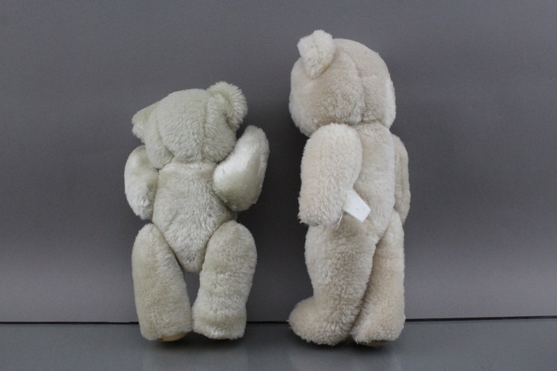 Teddy Bear Stuffed Animal 50s Dollhouse Animals Decoration Handmade