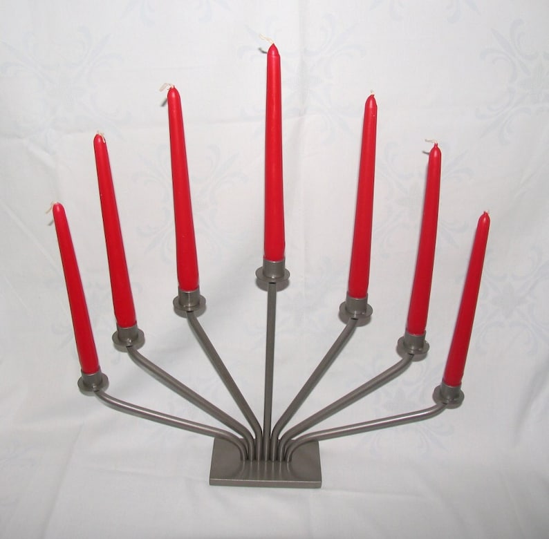Candle holder made of stainless steel Material High quality Handmade image 1
