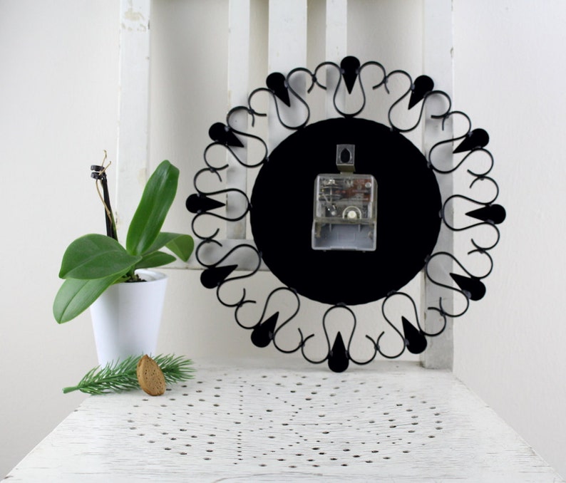 Vintage Clock SCHATZ From the 60s Wall Clock Clock Mid Century Kitchen