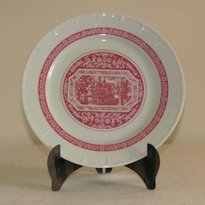 Rüdesheimer Plate Heinrich Porcelain Coffee Asbach Ancient Rüdesheim Serving Plate Table Decoration