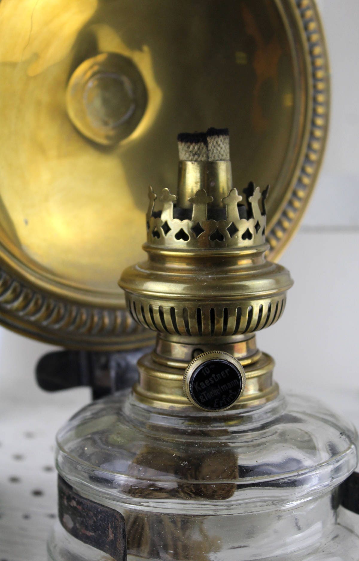 Vintage. 1890s Antique Oil Lamp Kerosen Kaestner & Toebelmann Etsy UK
