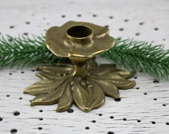 Vintage brass candle holder Mid Century table decoration High quality brass Top brand Gilde brass candles Modern brass designs