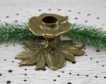 Vintage Brass Candle Holder Mid Century Table Decoration High Quality Brass Top Brand Guild Brass Candles Modern Brass Designe