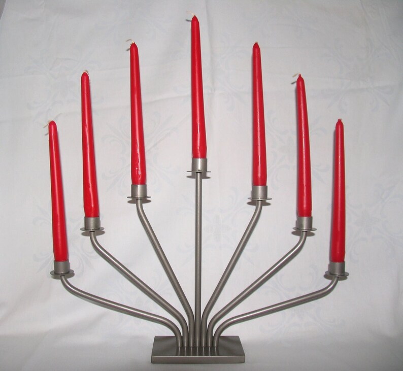 Candle holder made of stainless steel Material High quality Handmade image 2