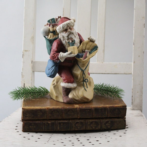 ENESCO Spieluhr Music Box Weihnachtsmann Song: Hier kommt Santa Claus