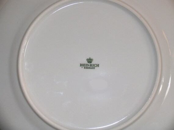 Rüdesheimer Kaffee Porzellan Teller Unterteller Untertasse Villeroy /& Boch 70er