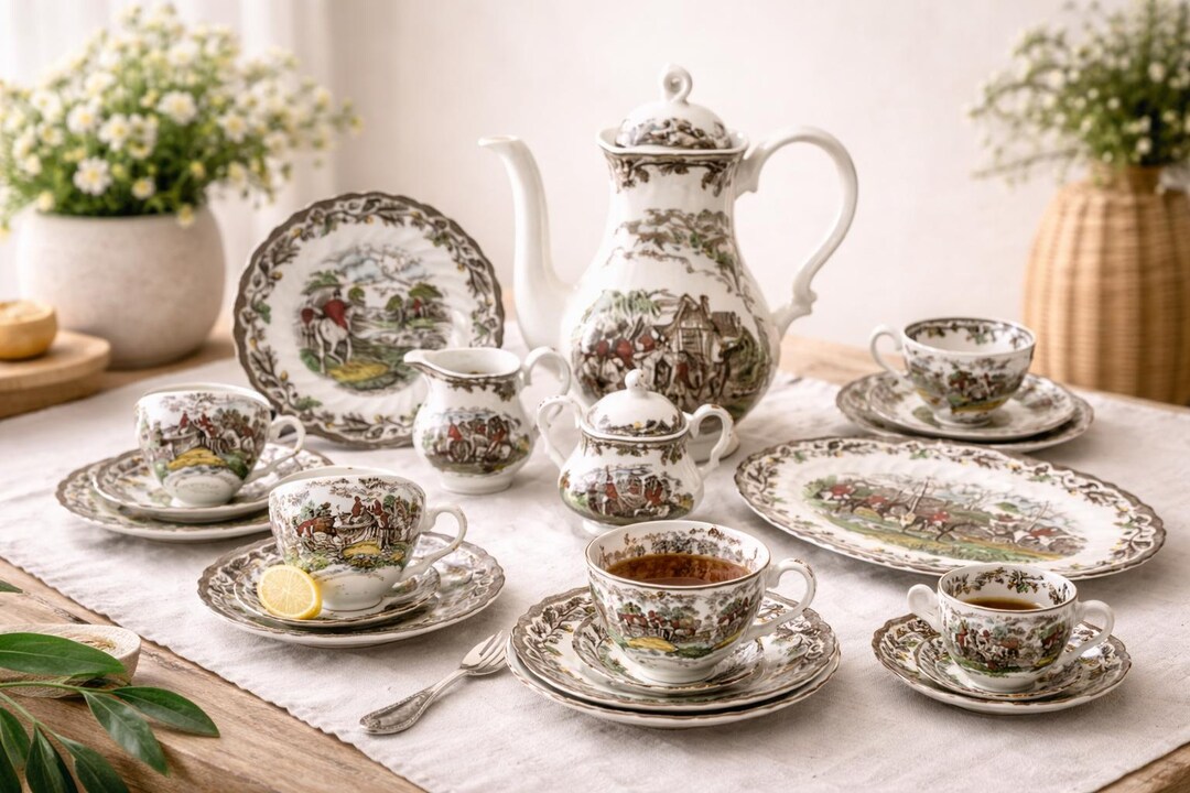 Schone Englisches Geschirr Vintage Bilder