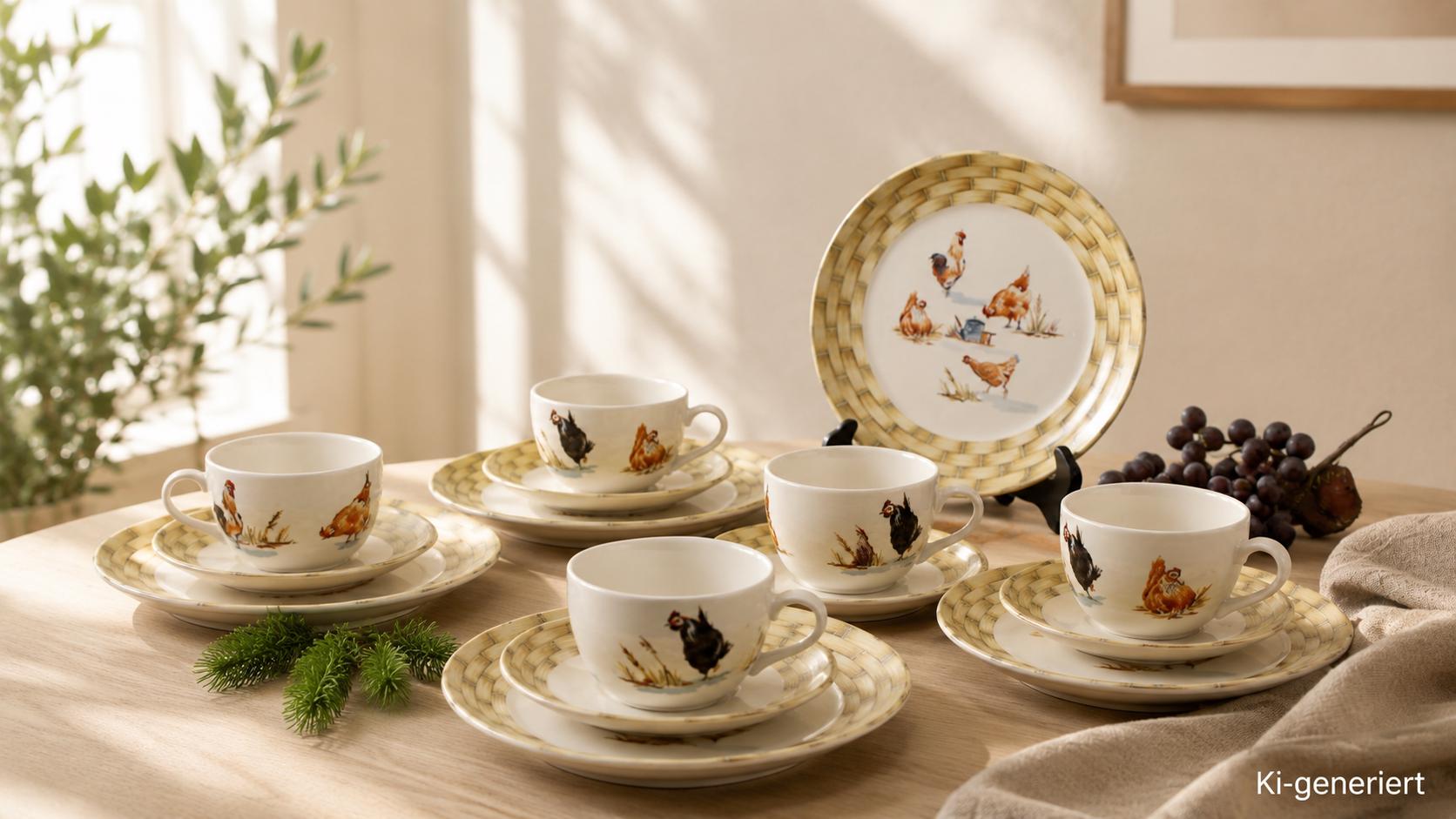 Kaffeeset landhaus vintage