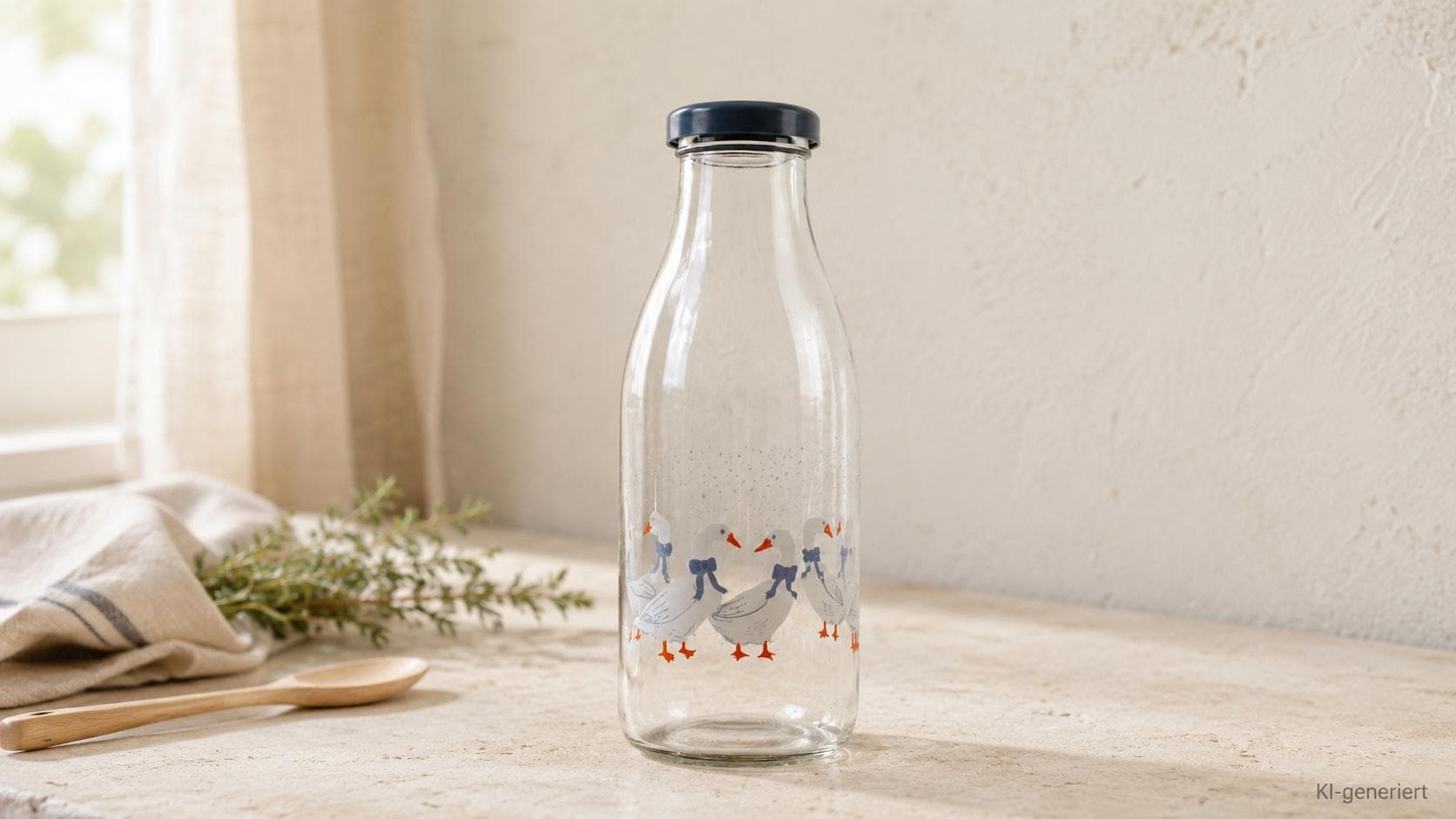 Vintage 1 Liter Milk Bottle - Etsy