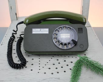 1990年代のティールNT電話機（グレーのダイヤルパッド付き）スリム
