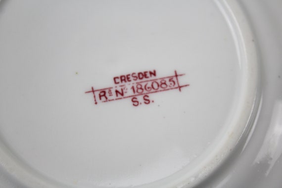 Vintage Dresden SS Porcelain Tableware German Porcelain