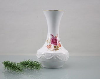 Royal Bavaria Porcelain Vase German Vintage Design Vase Mid Century Table Flower Vase Handmade