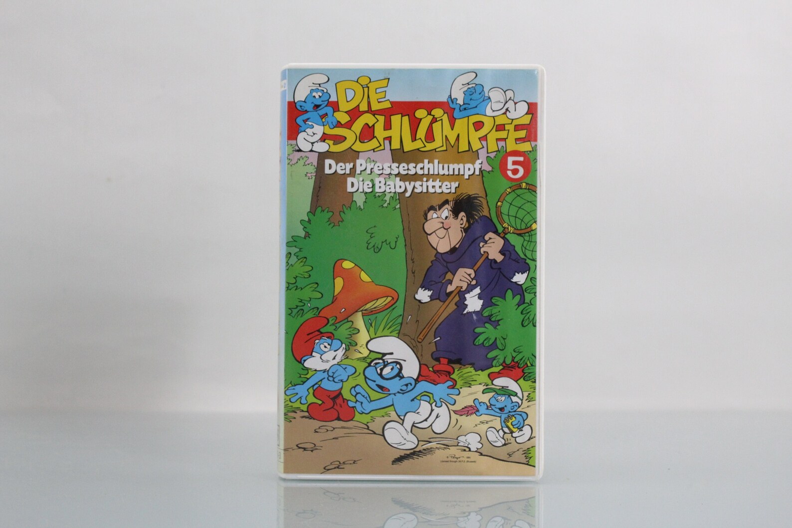 The Smurfs Number 5 Video Cassette for Video Recorder Language German