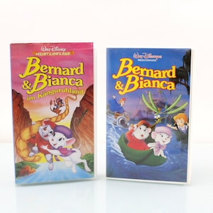 Walt Disney&#39;s Bernard and Bianca and in Kangaroo Country Masterpiece Video Cassette Language: German Black Diamond Edition